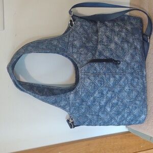 Beautiful Denim Crossbody Tote